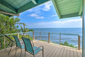 Hilo Home with Furnished Balcony Stunning Ocean Views